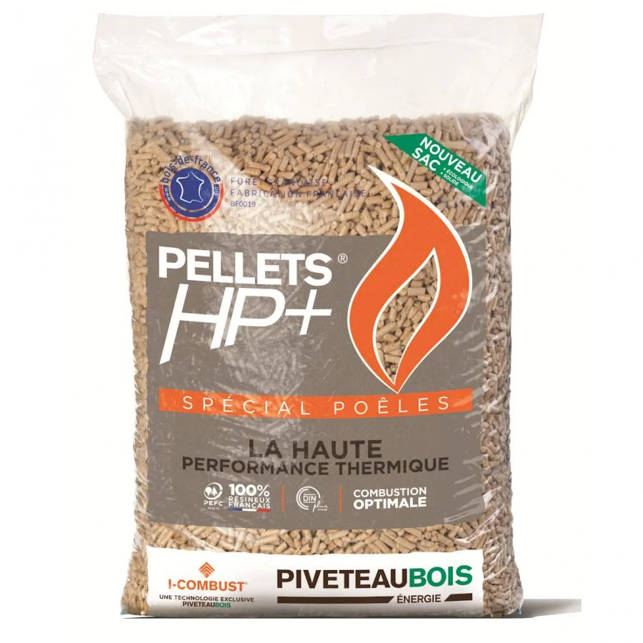 Pellets HP+ Piveteau – Palette de 72 sacs de 15 kg